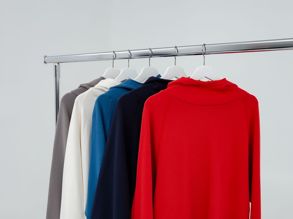 Худи унисекс Vozduh 1.0, серое / Миниатюра WWW (1000)