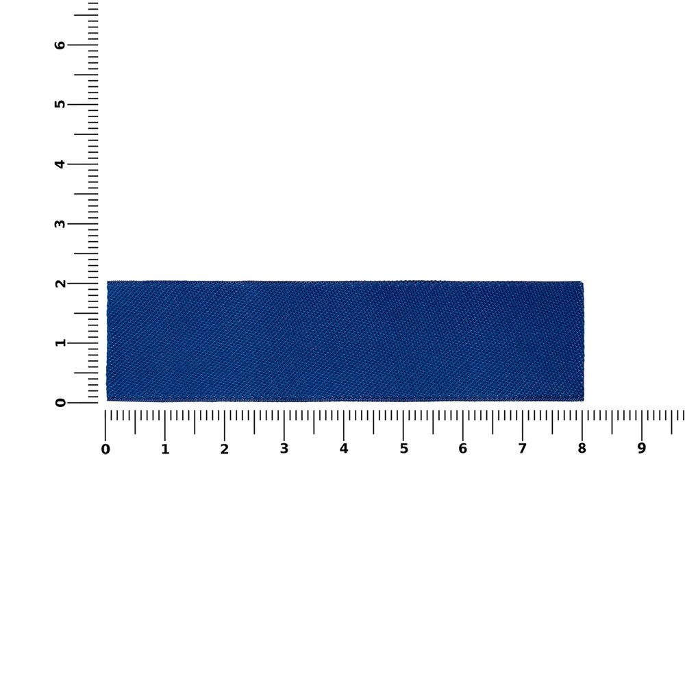 Лейбл тканевый Epsilon, S, синий / Миниатюра WWW (1000)