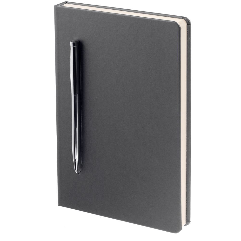 Ежедневник Magnet Shall, недатированный, серый / Миниатюра WWW (1000)