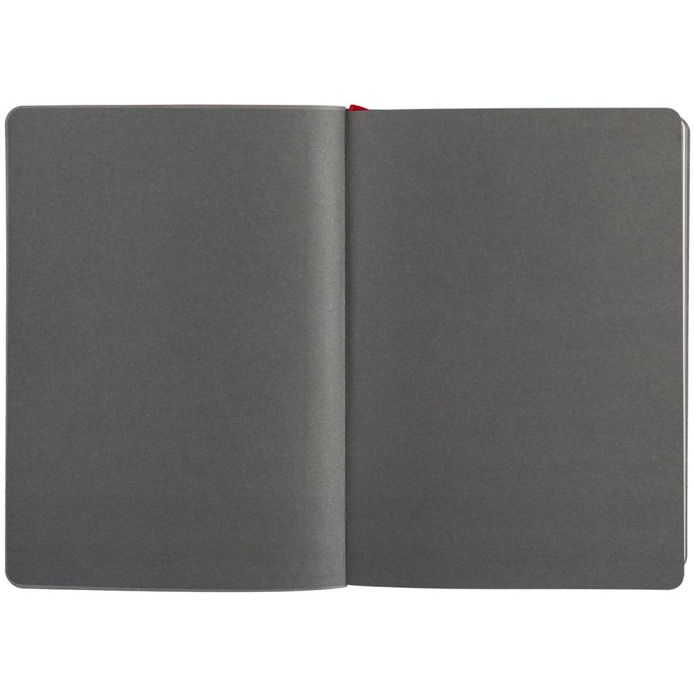 Ежедневник Slip, недатированный, красный с серым / Миниатюра WWW (1000)