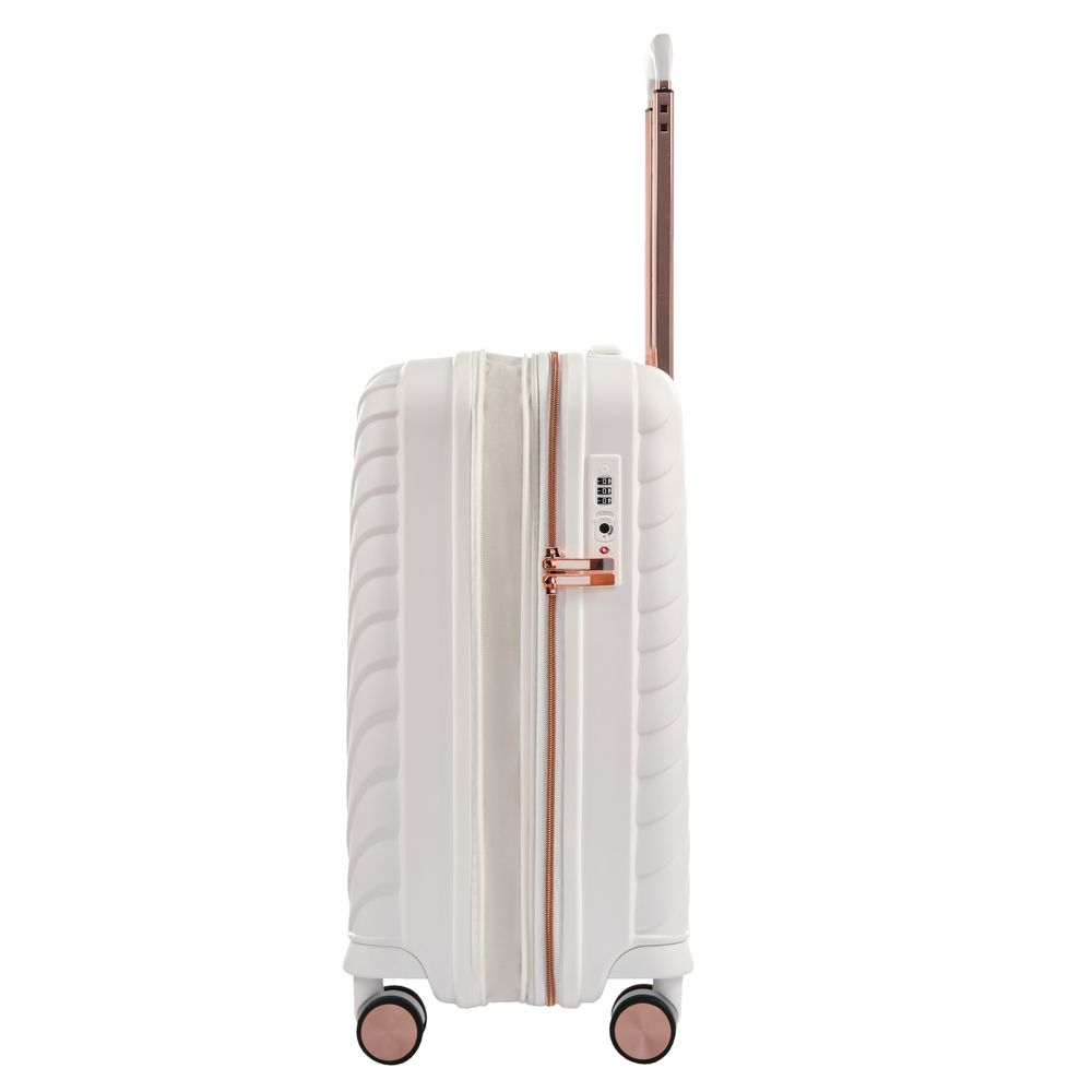 Чемодан Victoria S, белый / Миниатюра WWW (1000)