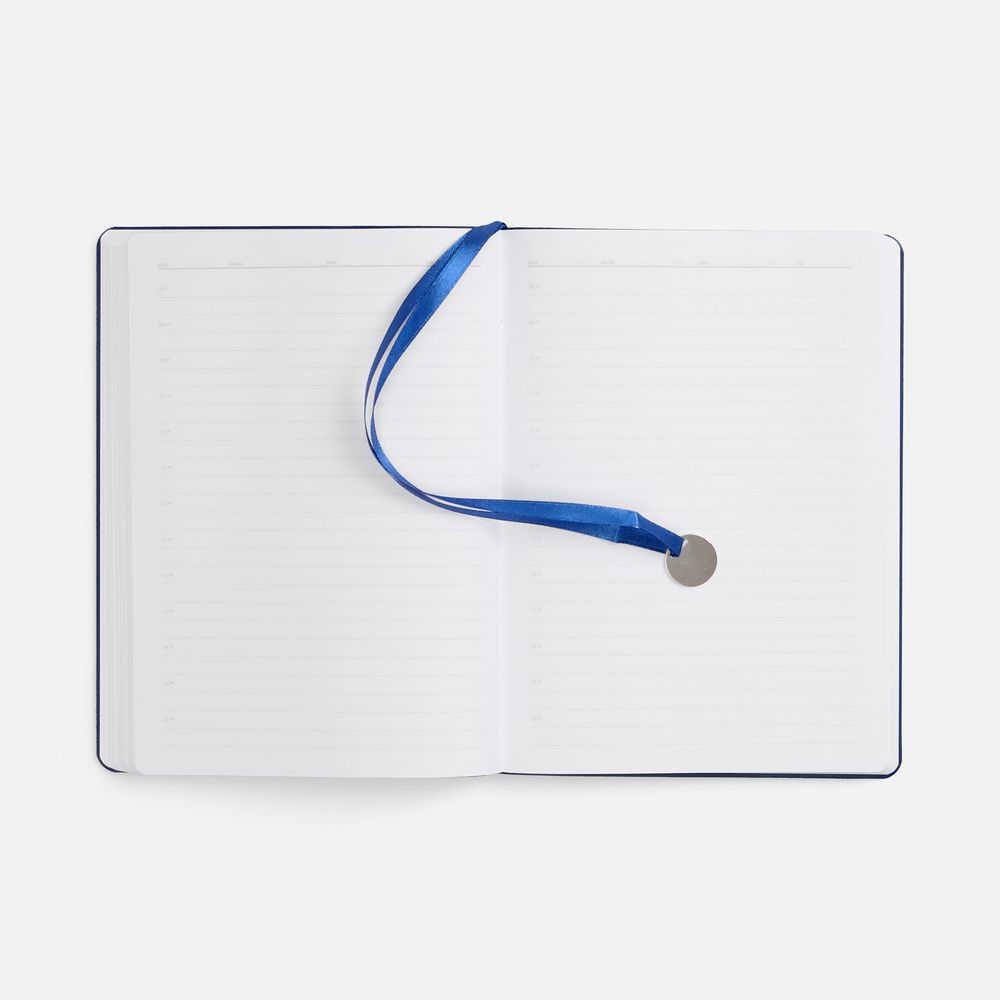 Ежедневник Lafite, недатированный, синий / Миниатюра WWW (1000)