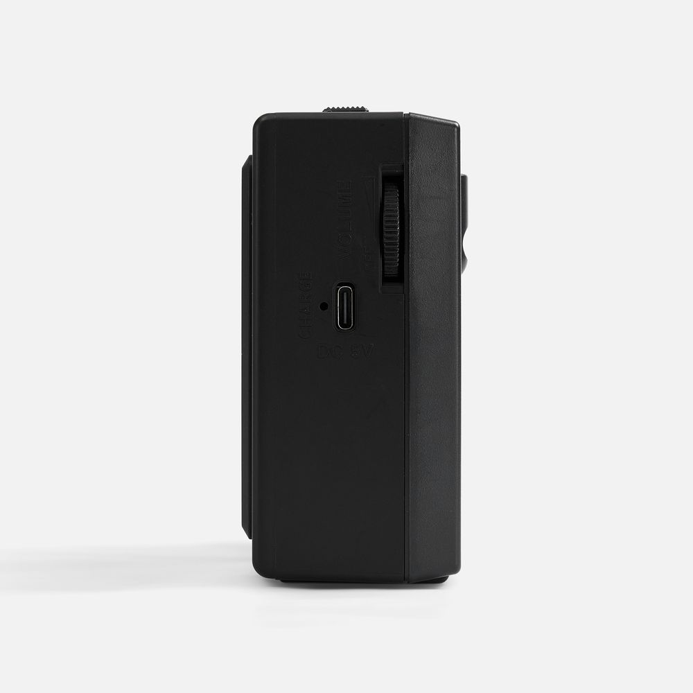 Bluetooth-колонка с радио Comradio, черная / Миниатюра WWW (1000)