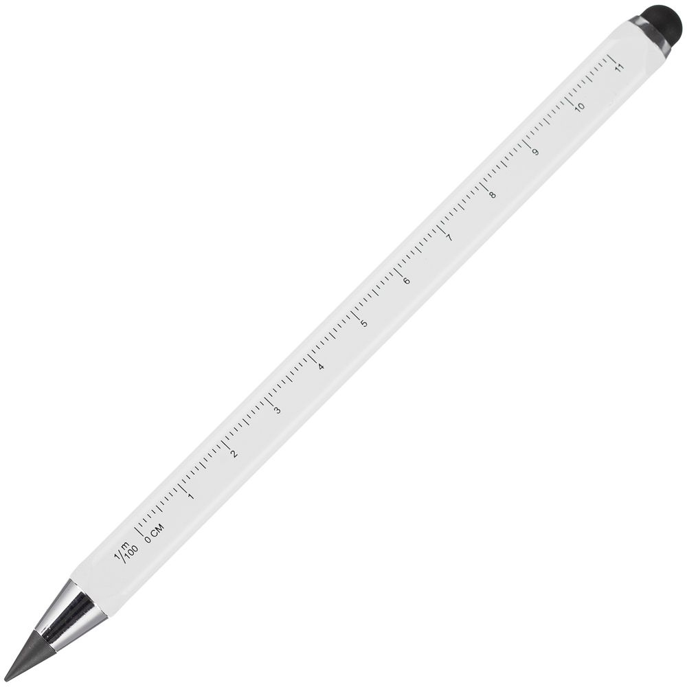 Вечный карандаш Quarta со стилусом, белый / Миниатюра WWW (1000)