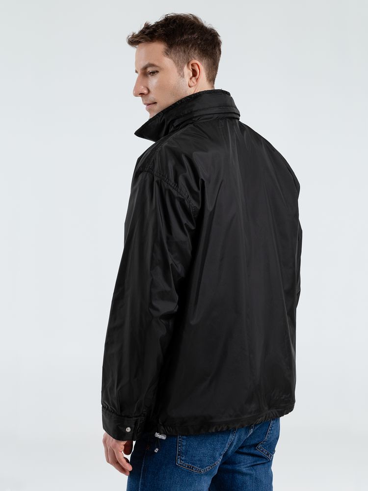 Ветровка мужская Mistral 210, черная / Миниатюра WWW (1000)