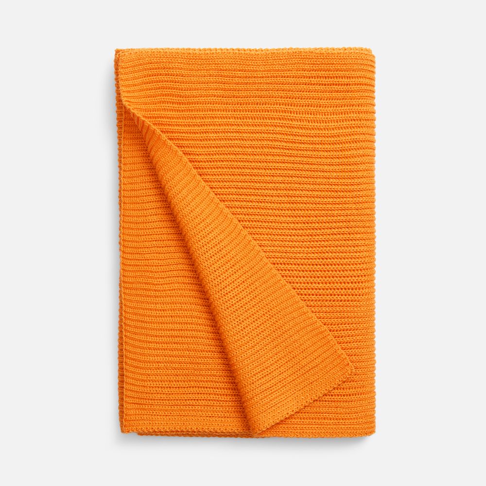 Шарф Nobilis Mono, оранжевый (абрикос) / Миниатюра WWW (1000)