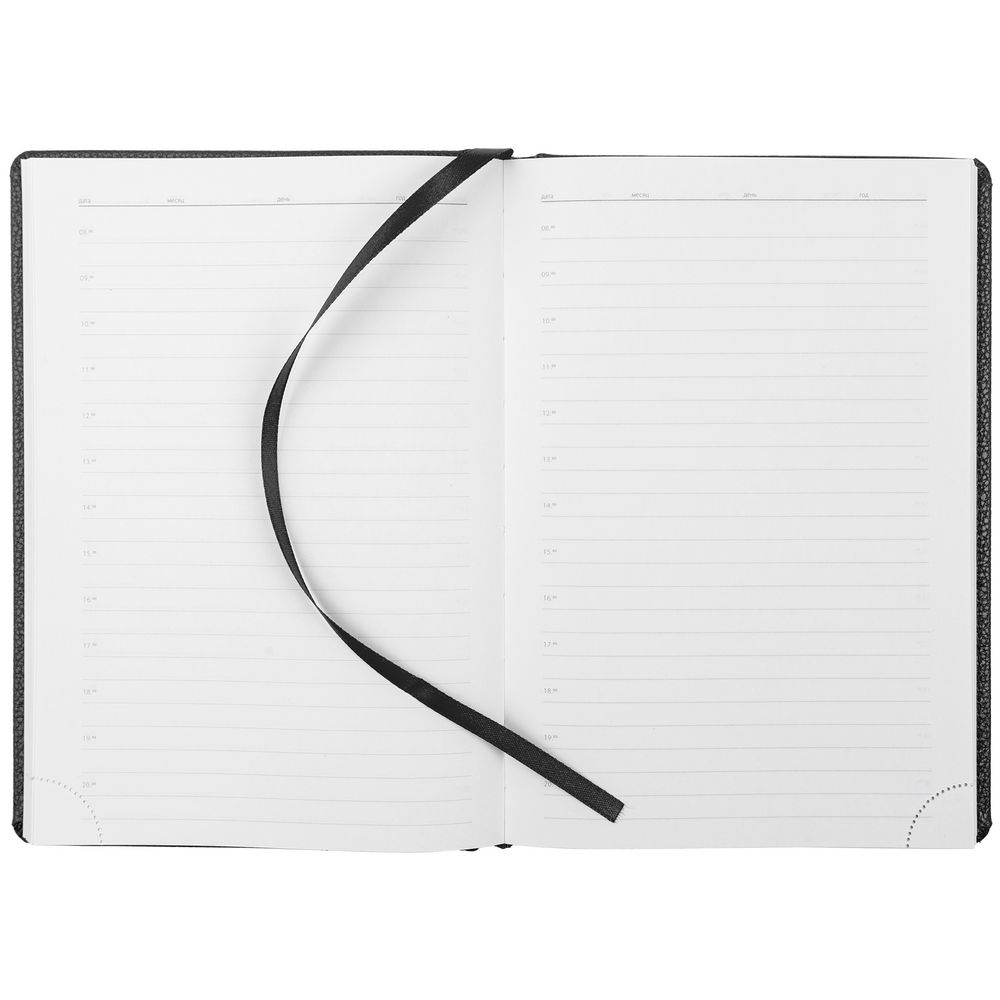 Ежедневник Sagrin, недатированный, черный / Миниатюра WWW (1000)