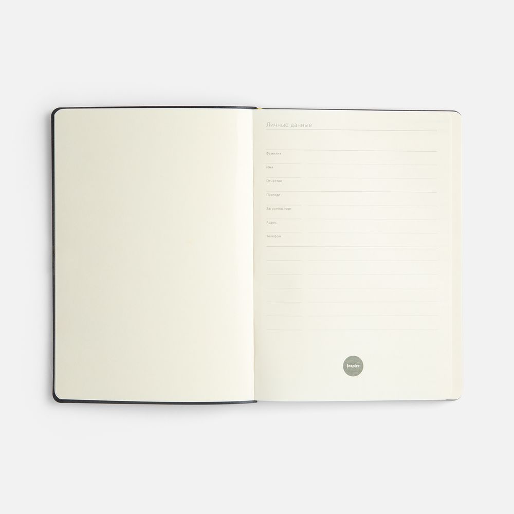 Ежедневник Flex Shall New, недатированный, белый / Миниатюра WWW (1000)