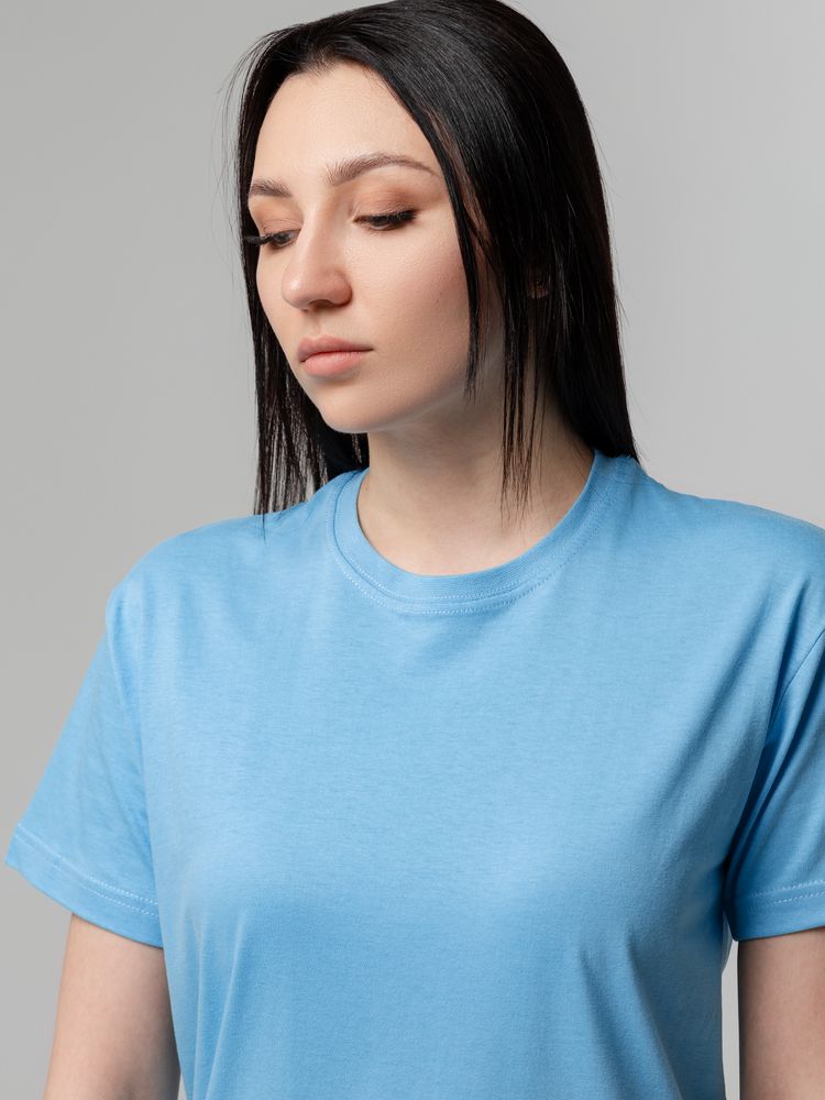 Футболка унисекс T-bolka 140, голубая / Миниатюра WWW (1000)