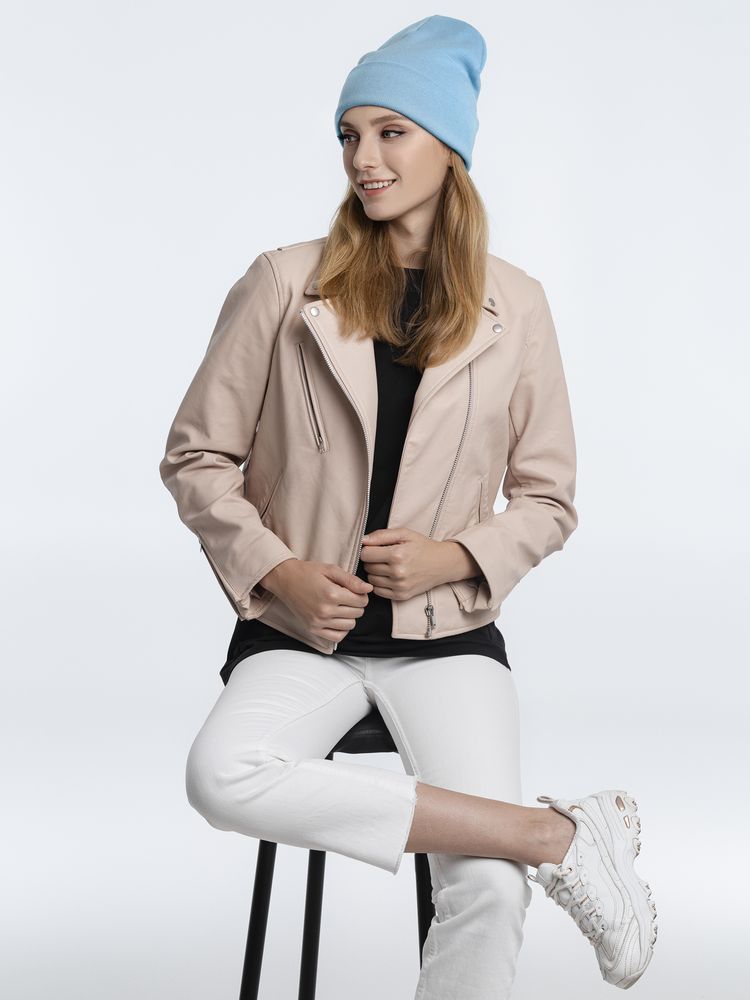 Шапка Real Talk, голубая / Миниатюра WWW (1000)