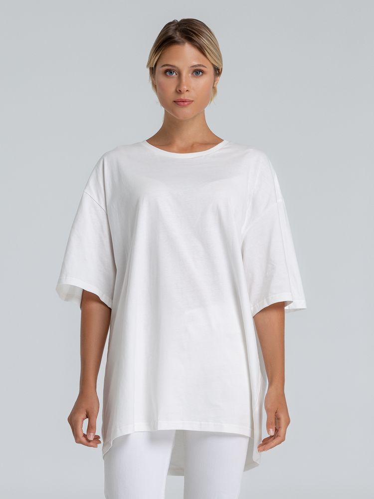 Футболка оверсайз «Не сахар», молочно-белая / Миниатюра WWW (1000)