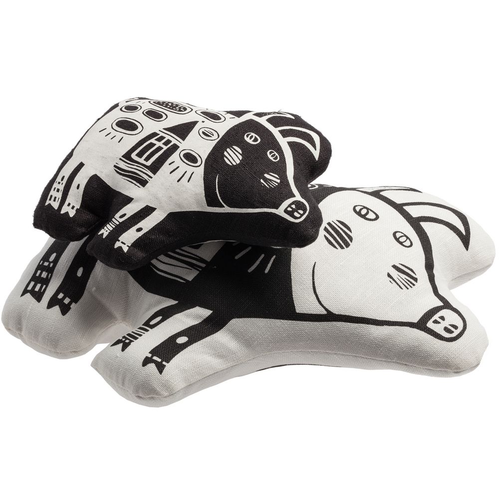 Игрушка «Свинка, витающая в облаках», черная / Миниатюра WWW (1000)