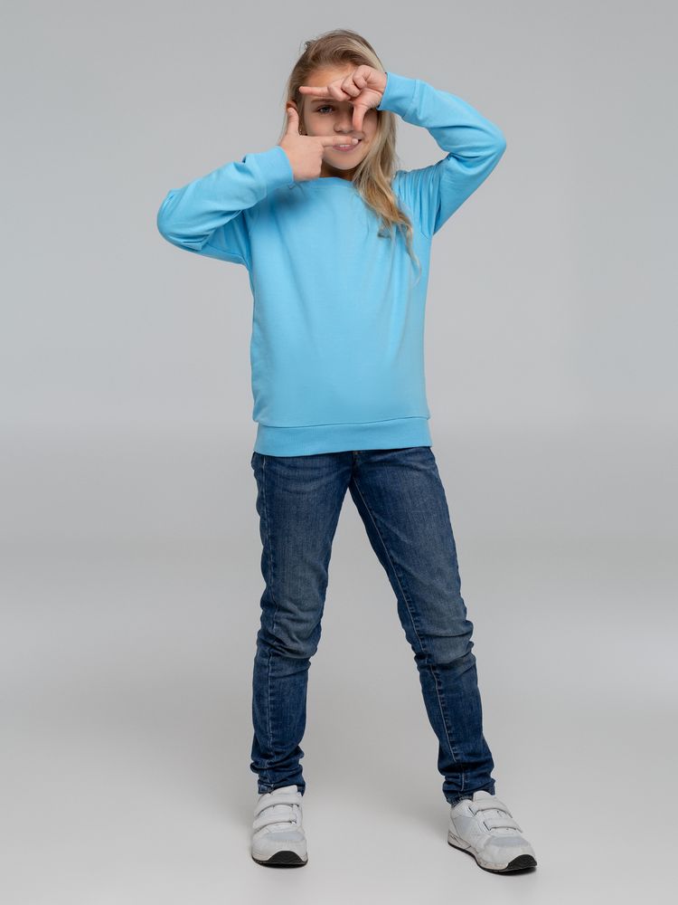 Свитшот детский Toima Kids, голубой / Миниатюра WWW (1000)