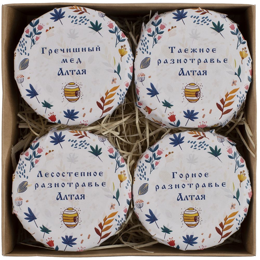 Набор Bee Garden, 4 сорта меда / Миниатюра WWW (1000)