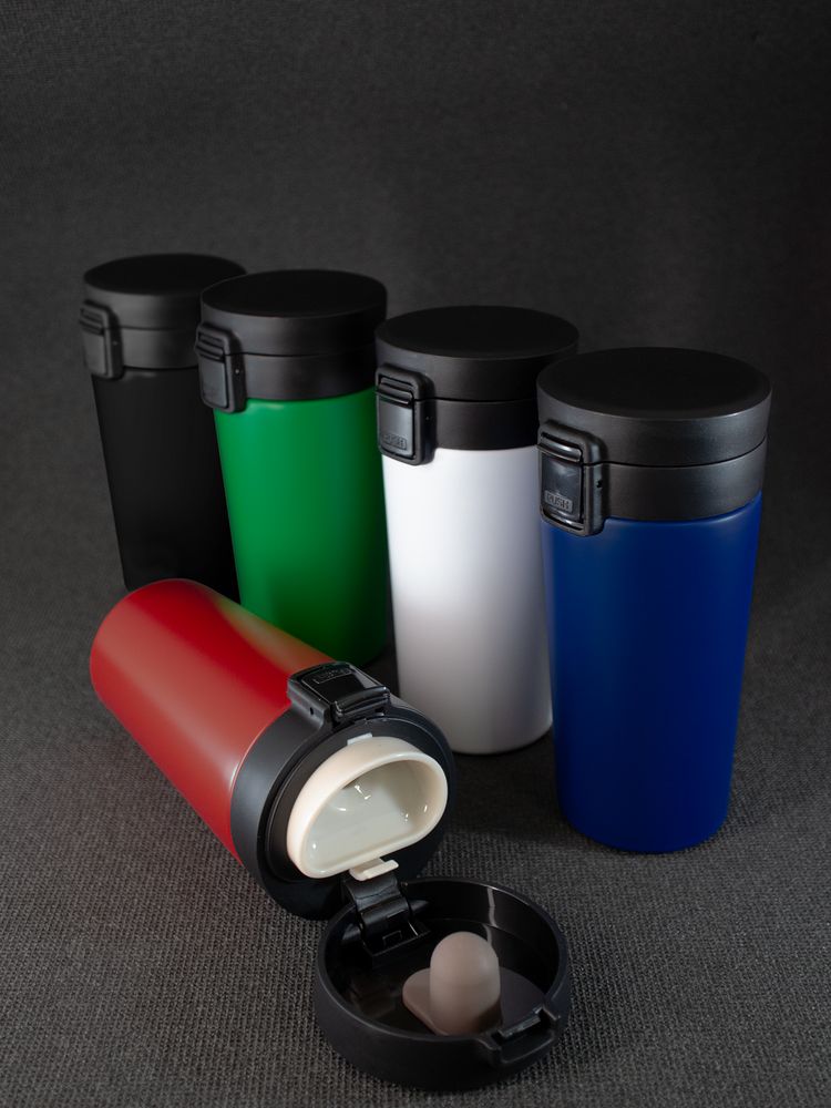 Термостакан с ситечком No Leak Infuser, белый / Миниатюра WWW (1000)