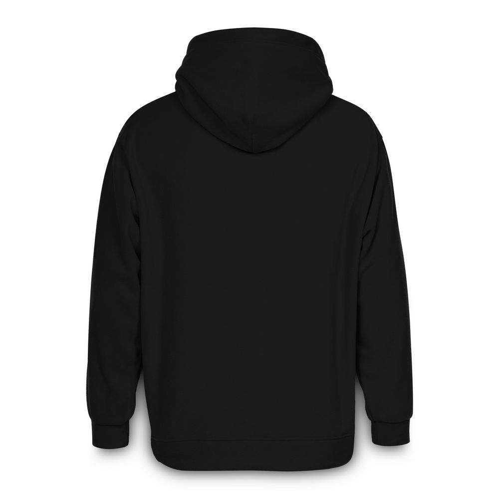 Худи флисовое унисекс Manakin, черное / Миниатюра WWW (1000)