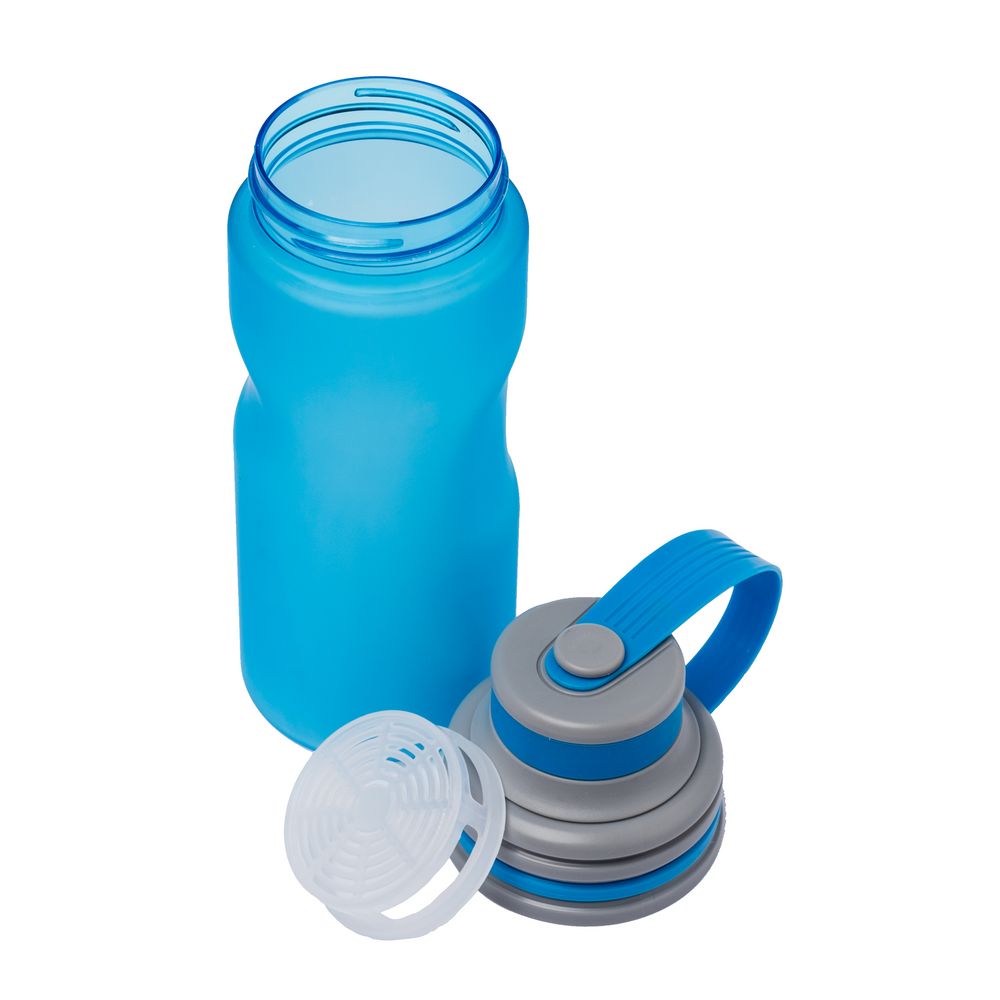 Бутылка для воды Fresh, голубая / Миниатюра WWW (1000)