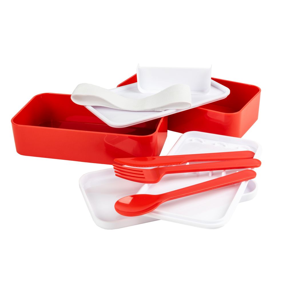 Ланчбокс Pure, красный / Миниатюра WWW (1000)