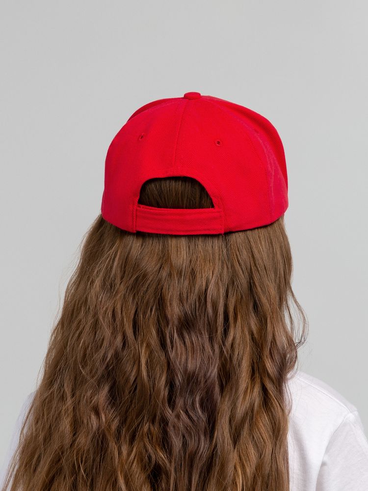 Бейсболка детская Standard Kids, красная / Миниатюра WWW (1000)