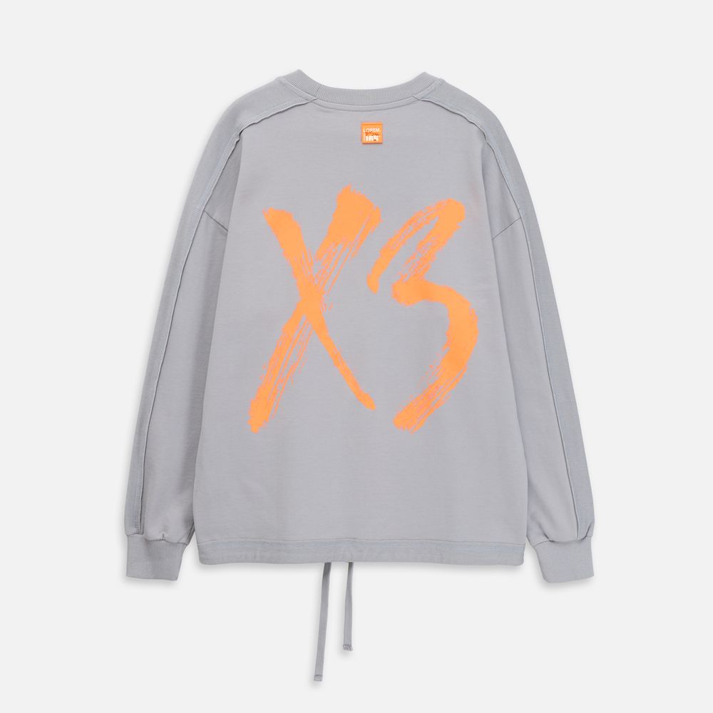 Лейбл из ПВХ Kare, оранжевый неон / Миниатюра нанесения (1000)