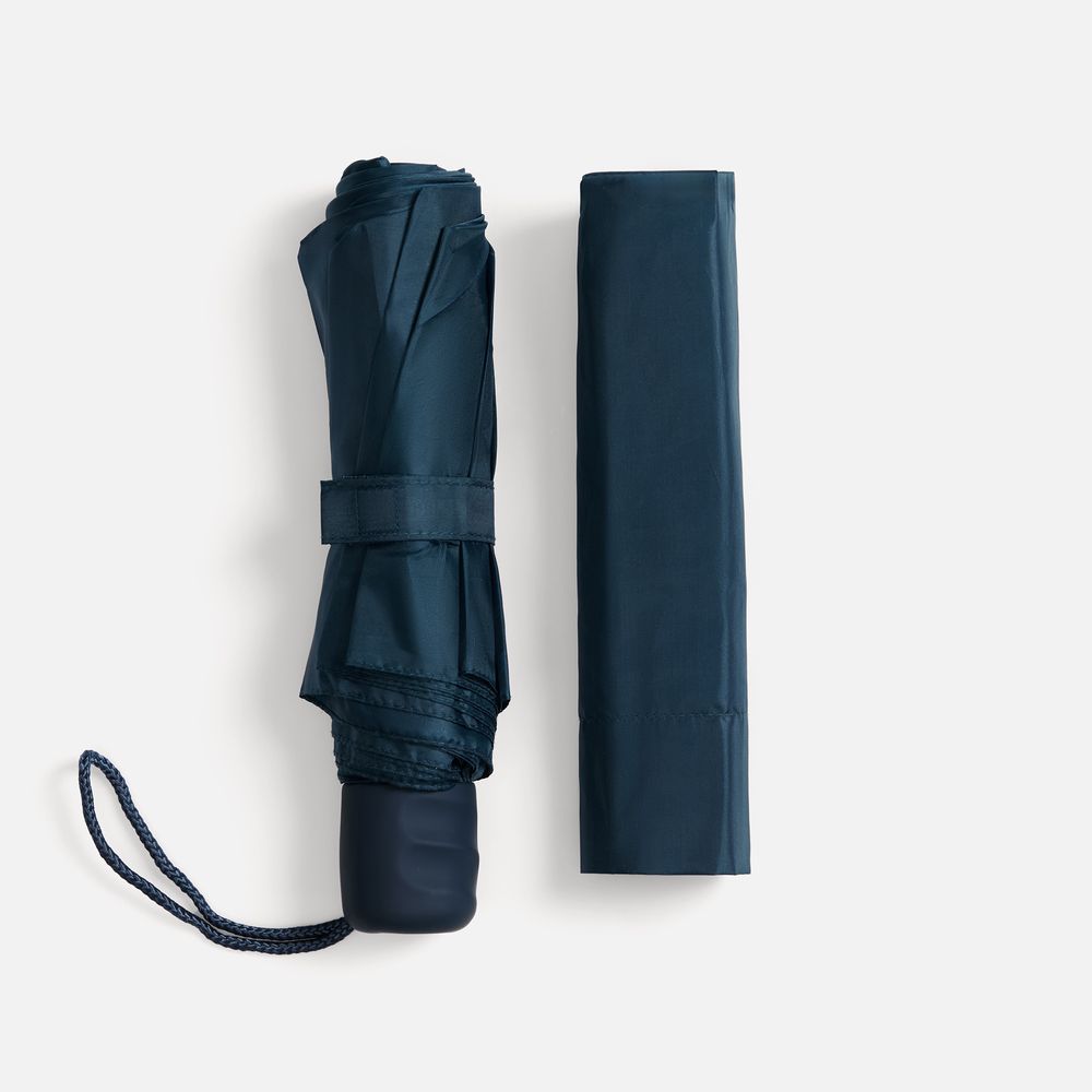 Зонт складной Basic, темно-синий / Миниатюра WWW (1000)