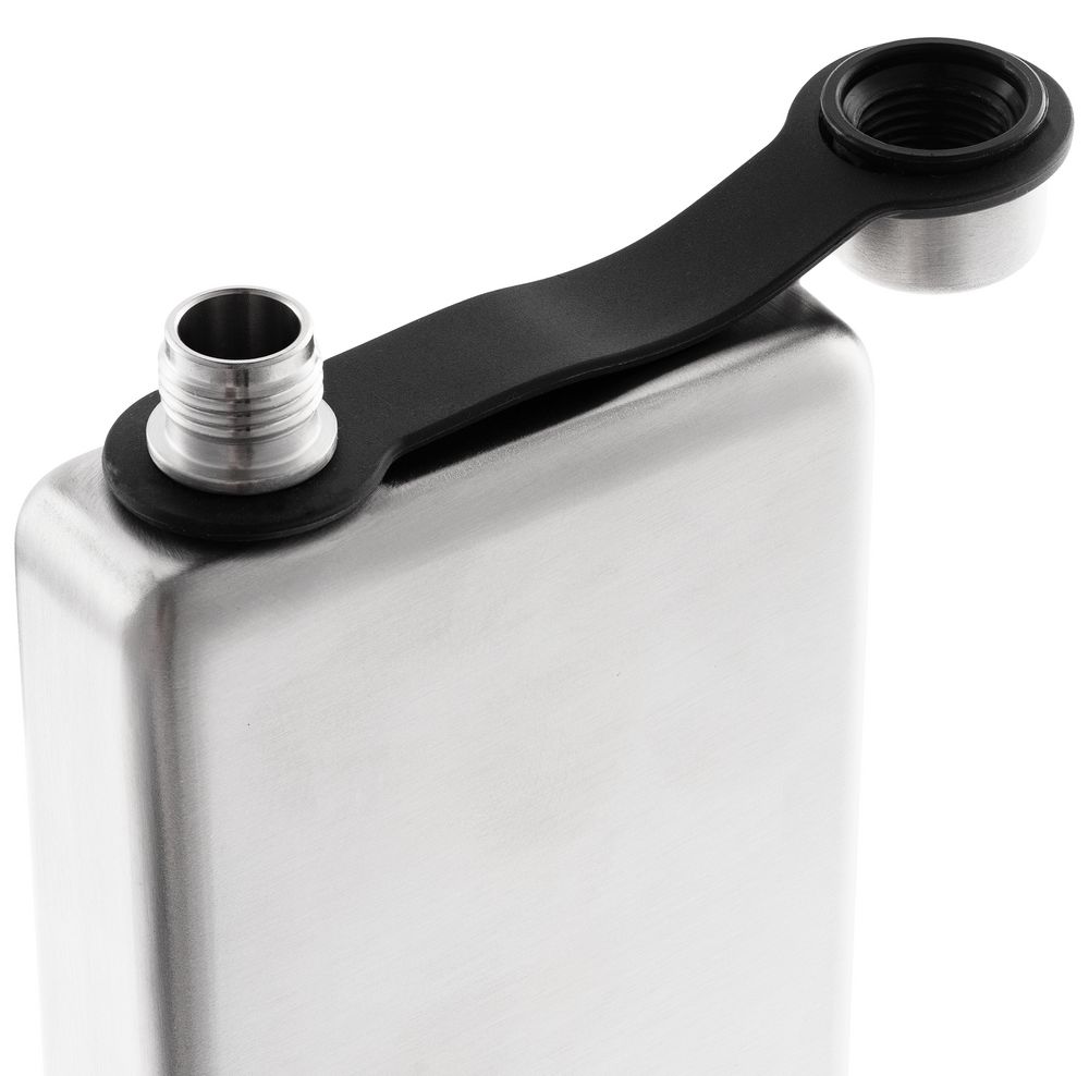 Фляжка Druk, стальная / Миниатюра WWW (1000)