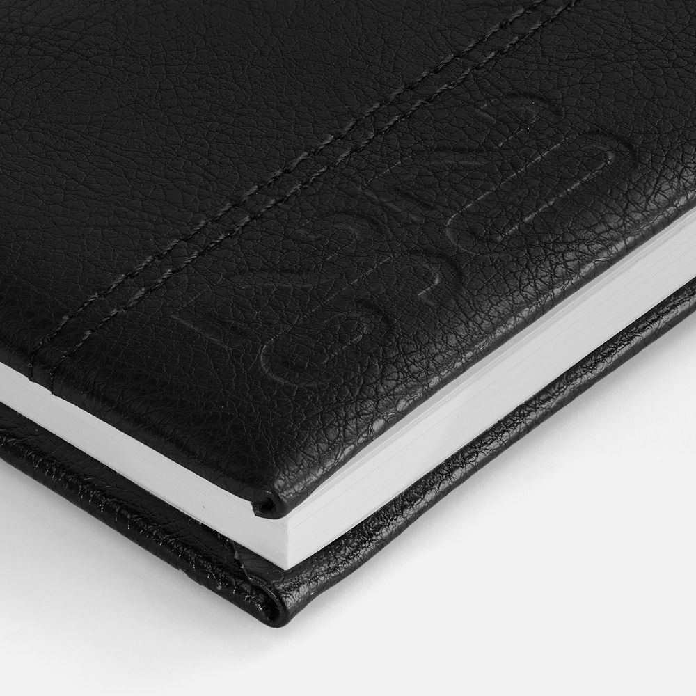 Еженедельник Baza, датированный, черный / Миниатюра WWW (1000)