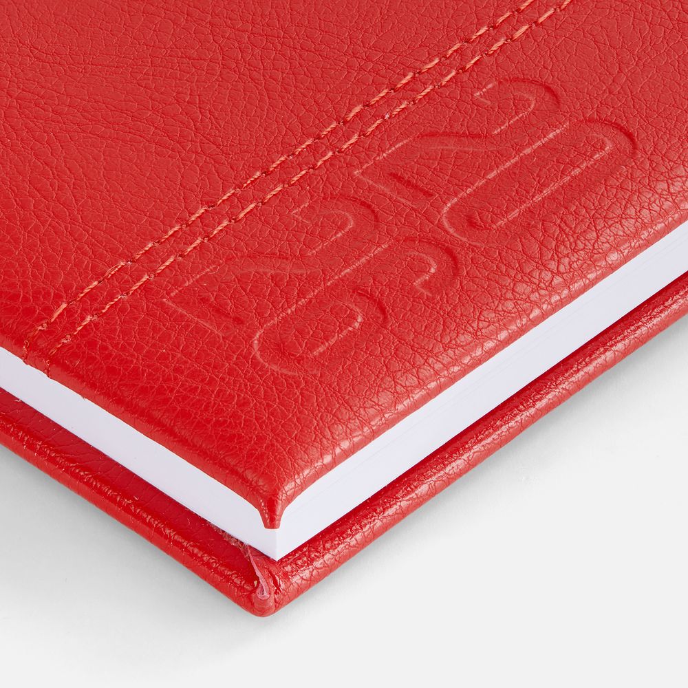 Еженедельник Baza, датированный, красный / Миниатюра WWW (1000)