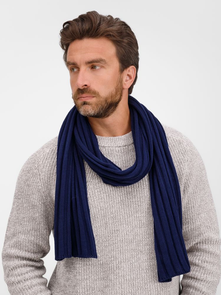 Шарф Metelitsa, темно-синий (сапфир) / Миниатюра WWW (1000)