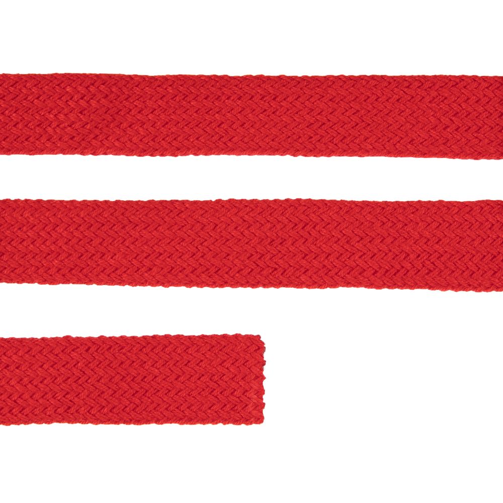 Плоский шнур Cord M, красный, 80 см / Миниатюра WWW (1000)