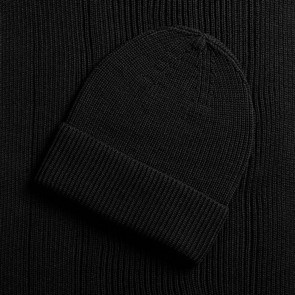 Шарф Nobilis Mono, черный / Миниатюра WWW (1000)