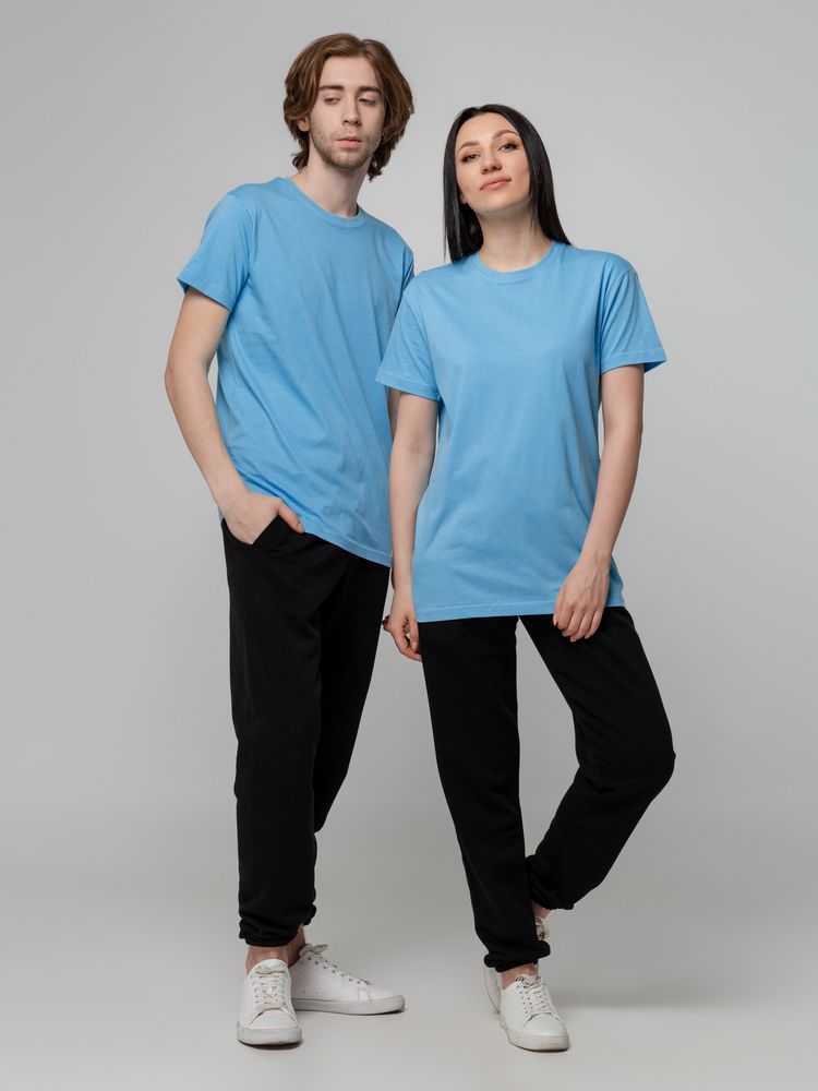 Футболка унисекс T-bolka 140, голубая / Миниатюра WWW (1000)