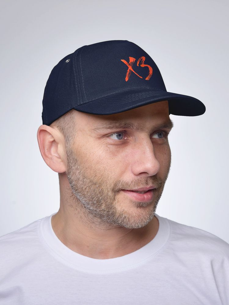 Бейсболка «ХЗ», темно-синяя / Миниатюра WWW (1000)
