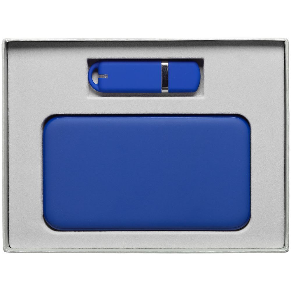 Набор Hand Hunter Put, 8 Гб, синий с серебристым / Миниатюра WWW (1000)