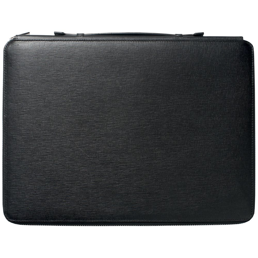 Папка на молнии c блокнотом А4 Tradition, черная / Миниатюра WWW (1000)