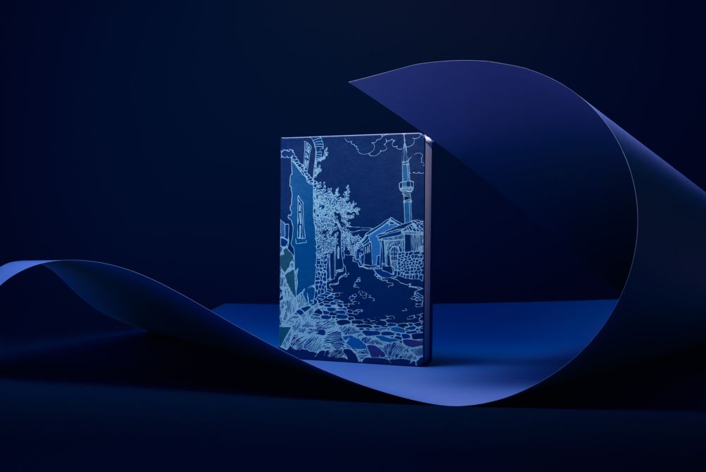 Ежедневник Basis, датированный, синий / Миниатюра WWW (1000)