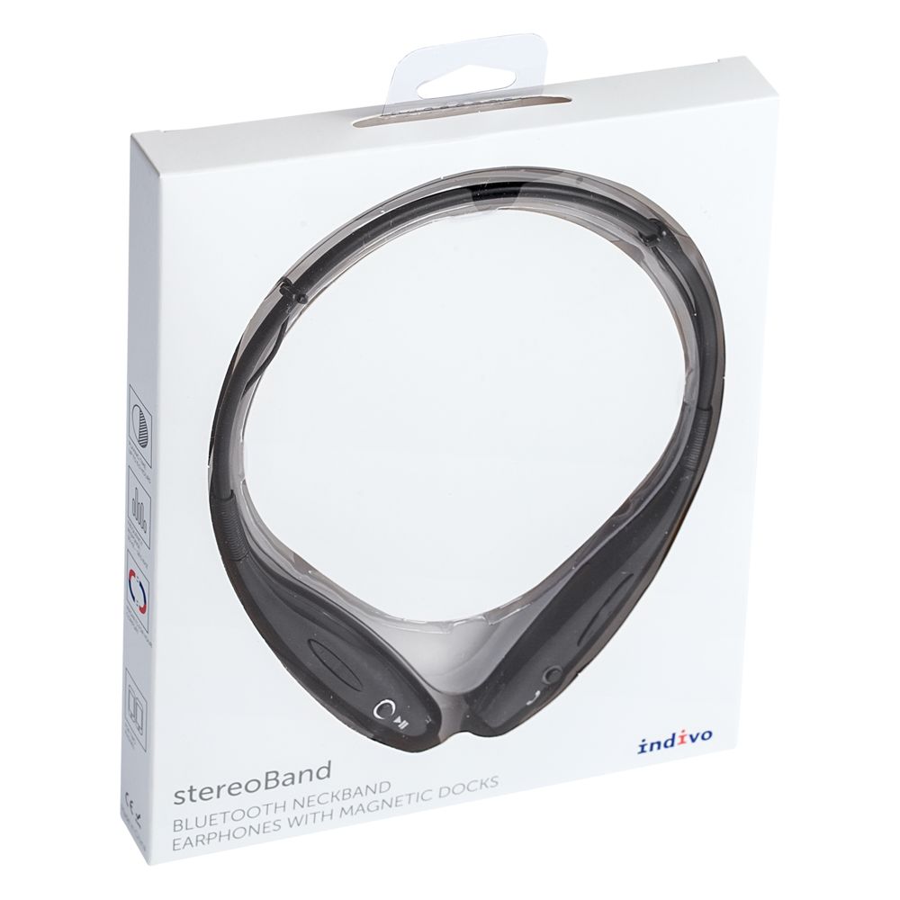 Bluetooth наушники stereoBand, черные / Миниатюра WWW (1000)