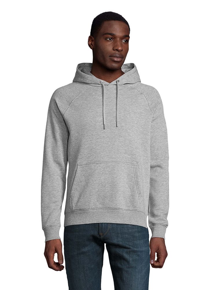 Толстовка унисекс Stellar, серый меланж / Миниатюра WWW (1000)