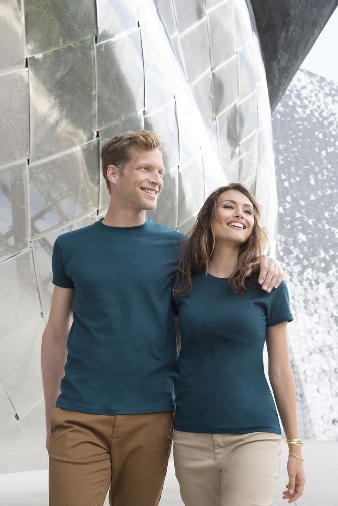 Футболка женская Imperial Women 190, карибский голубой / Миниатюра WWW (1000)