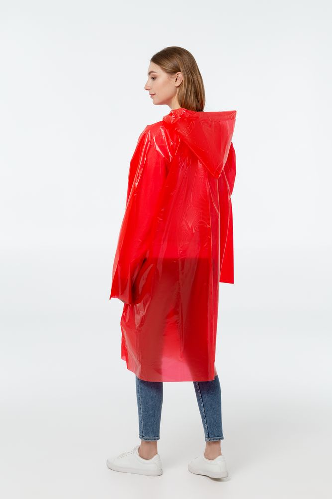 Дождевик-плащ BrightWay, красный / Миниатюра WWW (1000)