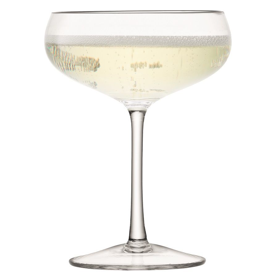 Набор из 4 малых бокалов для шампанского Wine Saucer / Миниатюра WWW (1000)