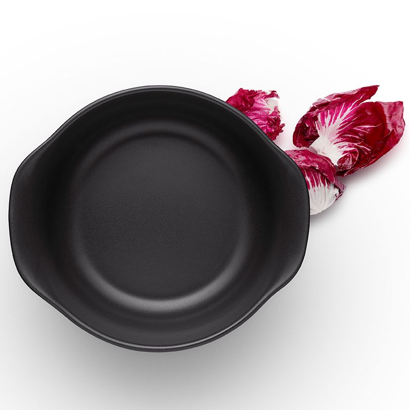 Миска с ручками Nordic Kitchen, малая, черная / Миниатюра WWW (1000)