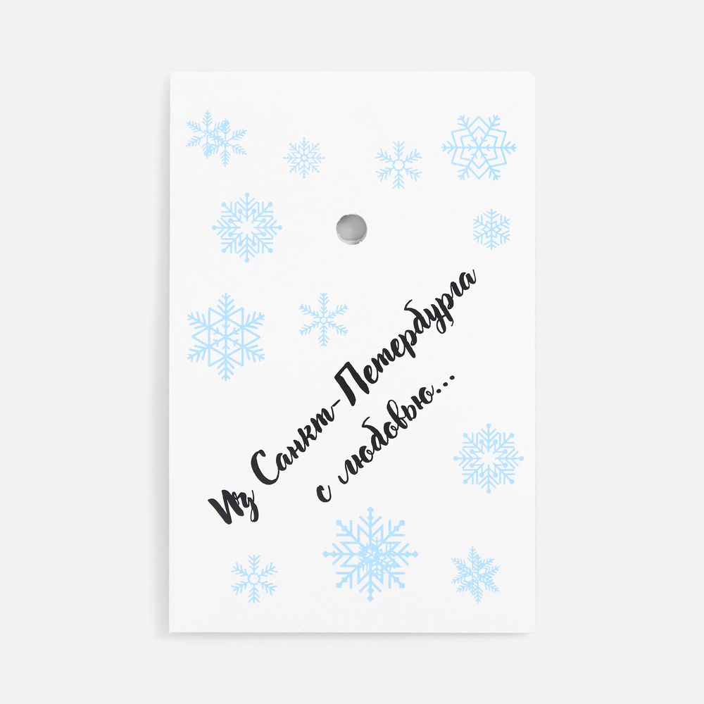 Этикетка картонная на заказ Carta, М / Миниатюра нанесения (1000)