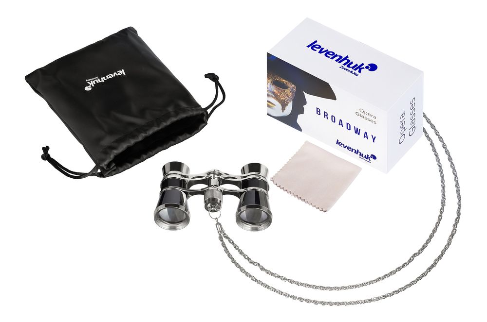 Театральный бинокль Broadway 325B, черный / Миниатюра WWW (1000)