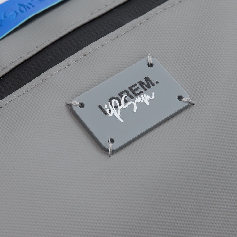 Лейбл из ПВХ Kreta, S, серый / Миниатюра нанесения (1000)