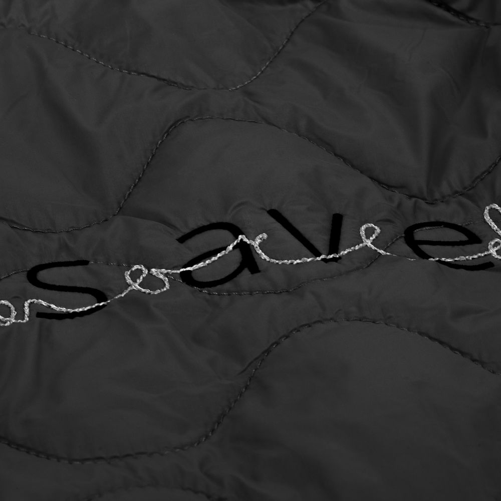 Куртка унисекс Tarnaby, черная / Миниатюра нанесения (1000)