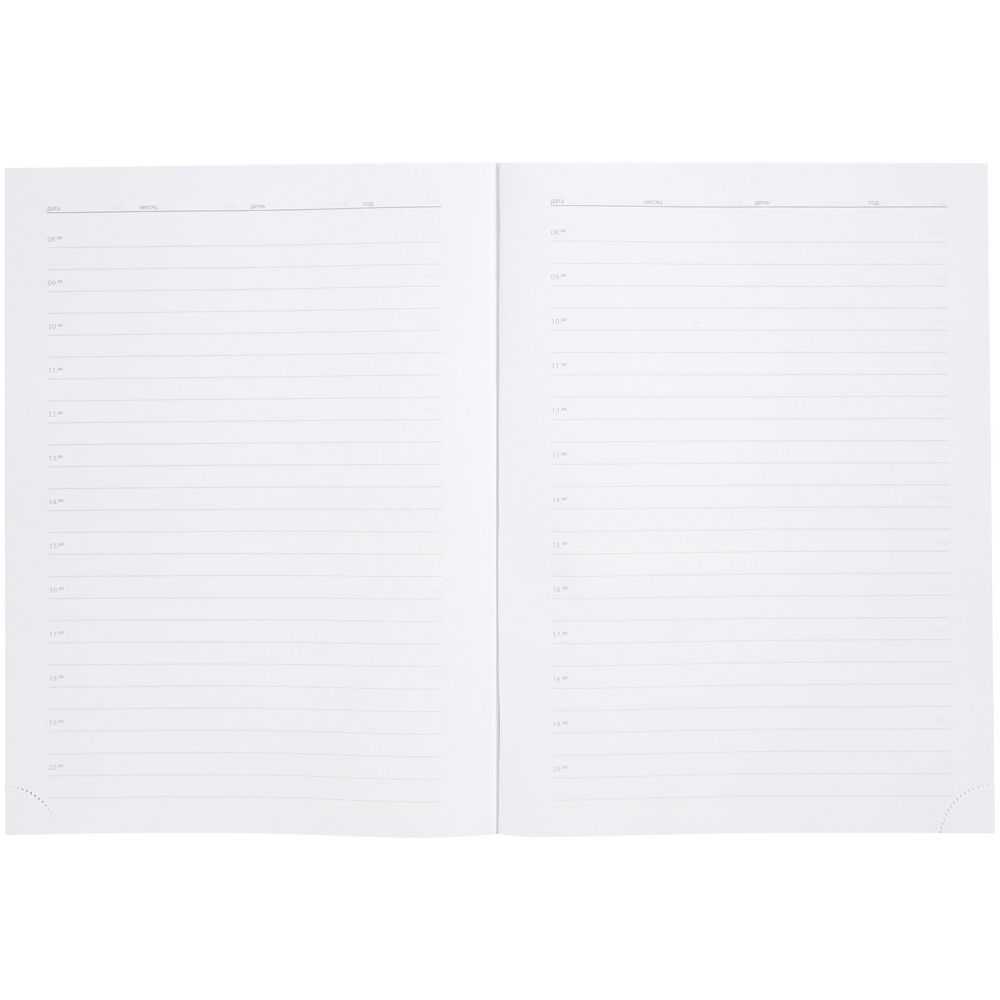 Ежедневник в суперобложке Brave Book, недатированный, синий / Миниатюра WWW (1000)