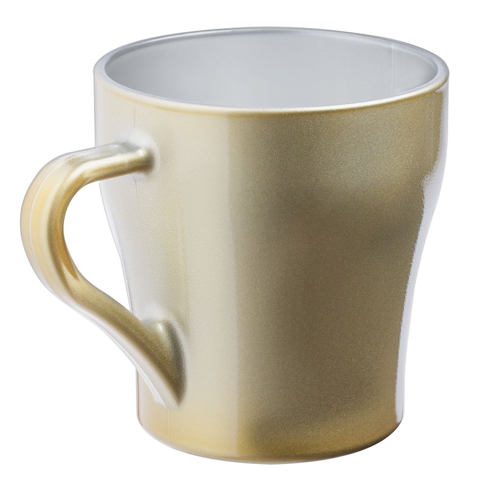 Кружка Metallic, золотистая / Миниатюра WWW (1000)