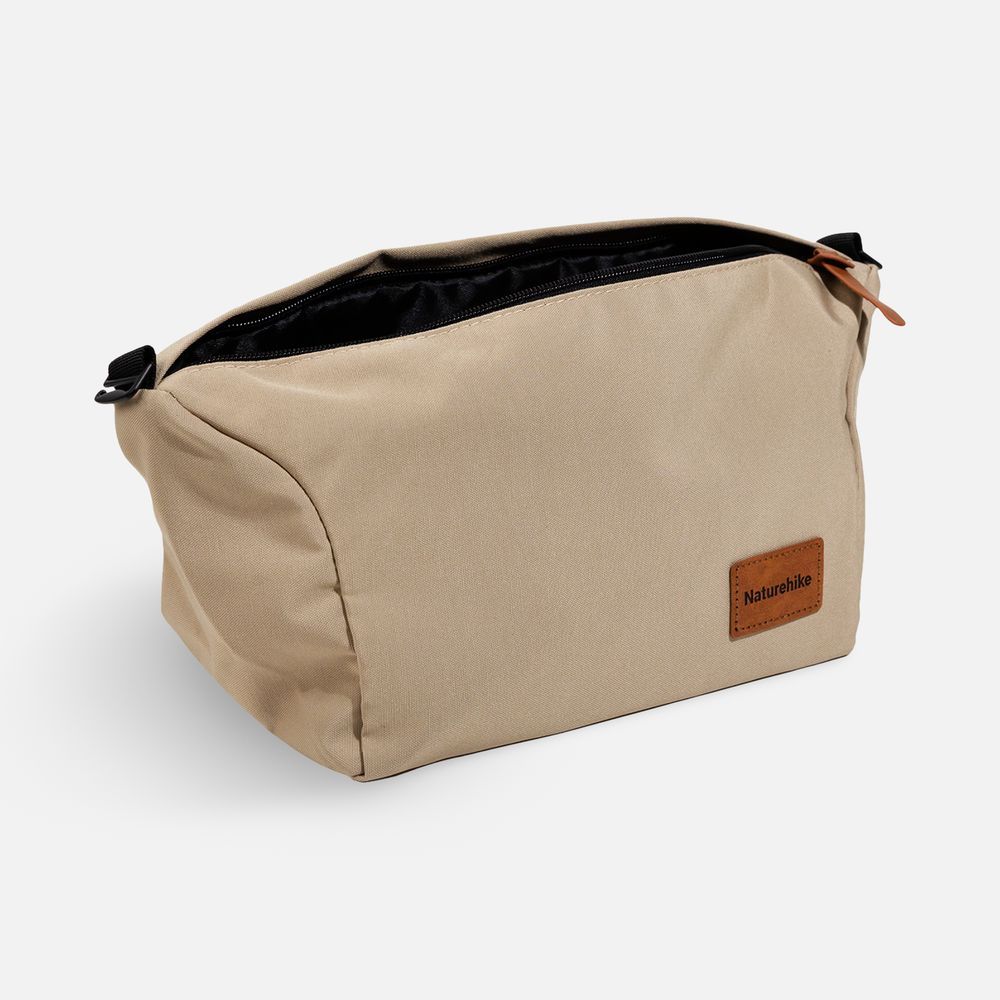 Косметичка дорожная XS01, бежевая / Миниатюра WWW (1000)