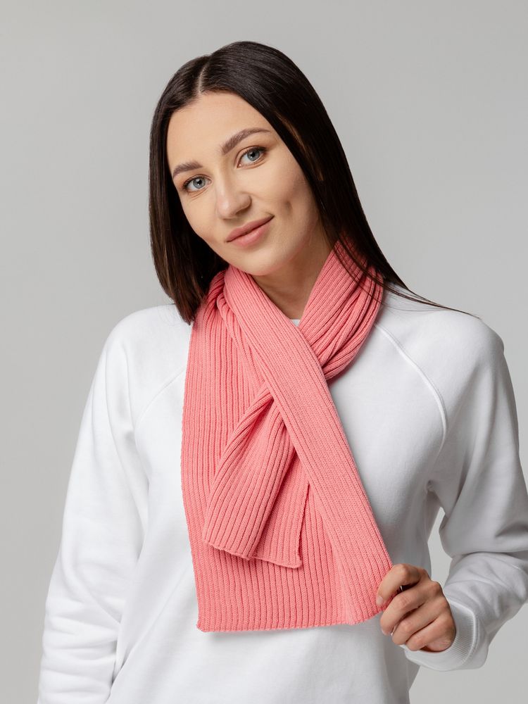 Шарф Yong, розовый / Миниатюра WWW (1000)